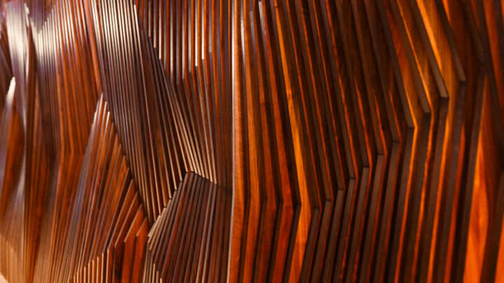 Abstract pattern as a metaphorical reference to data chaos.